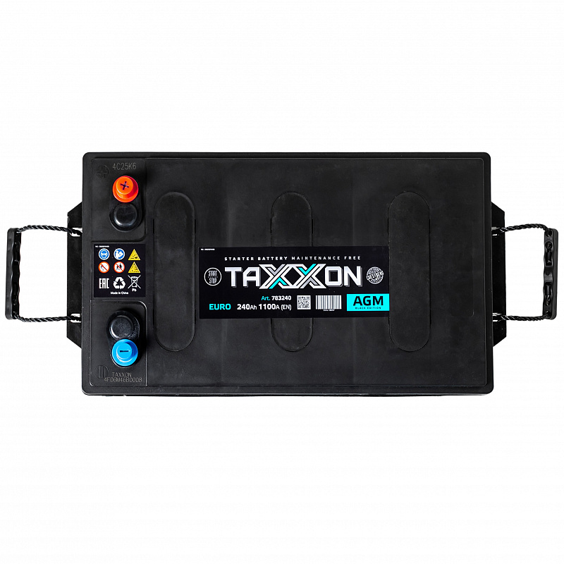 TAXXON AGM EURO 240ah L+ (783240)