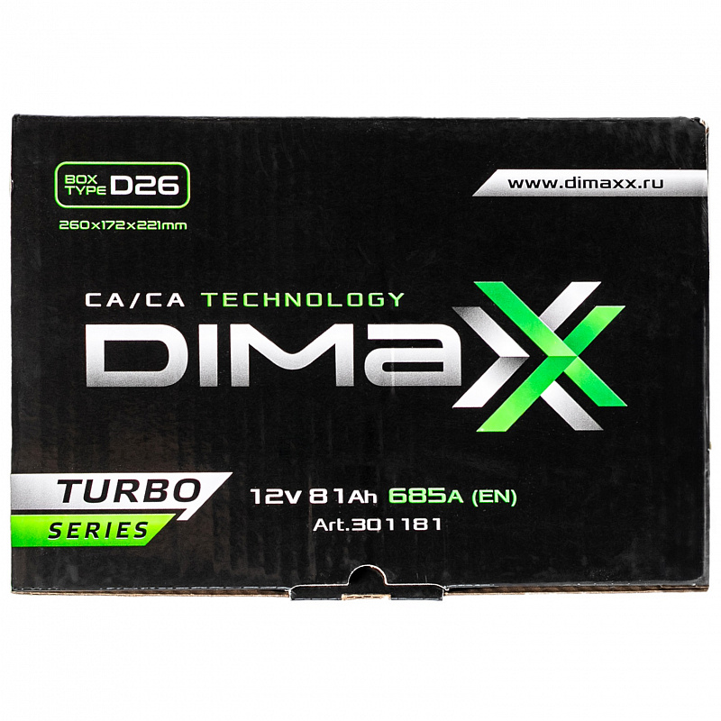 DIMAXX ASIA 81ah L+ (301181)