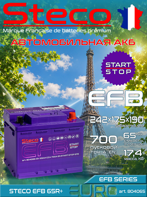 STECO EFB EURO 65ач