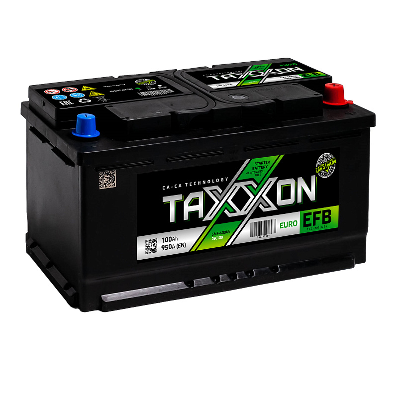 TAXXON EFB EURO 100ah R+ (760100)
