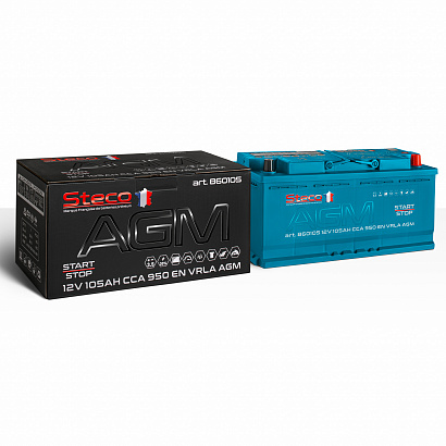 Steco AGM 105ah R+ (860105)