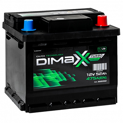 DIMAXX EURO 52ah R+ (302052)