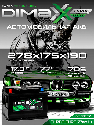 DIMAXX EURO 77ah L+ (302177)