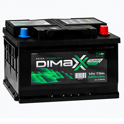 DIMAXX EURO 73ah R+ (312073)