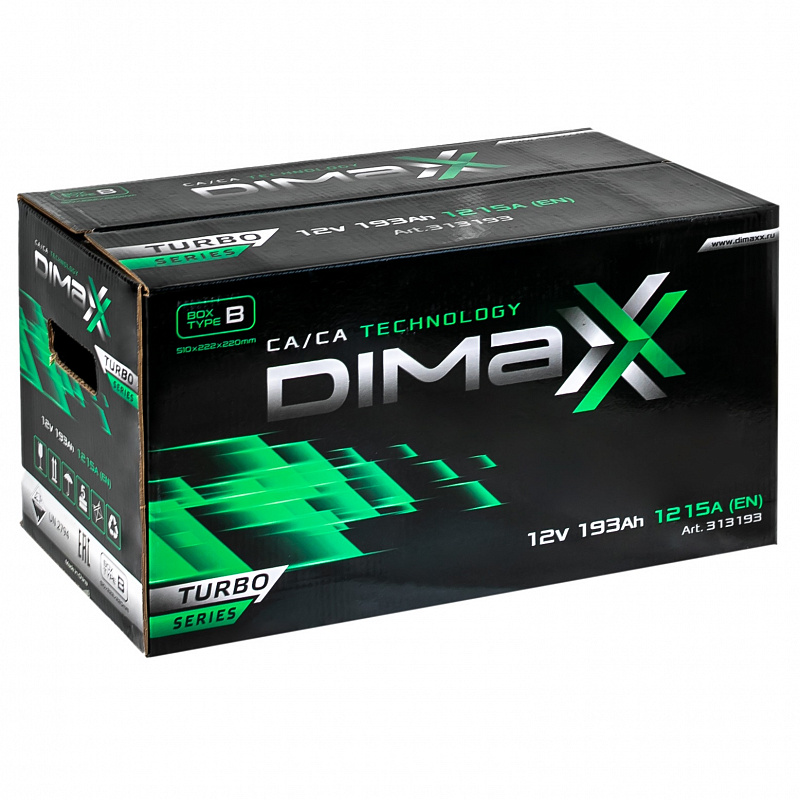 DIMAXX EURO 193ah L+ (313193)