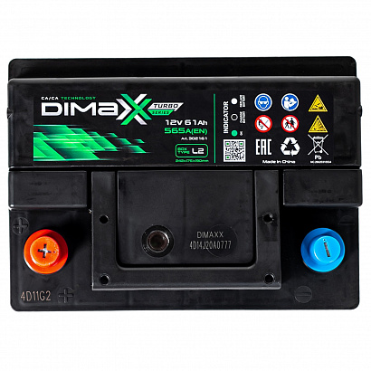 DIMAXX EURO 61ah L+ (302161)