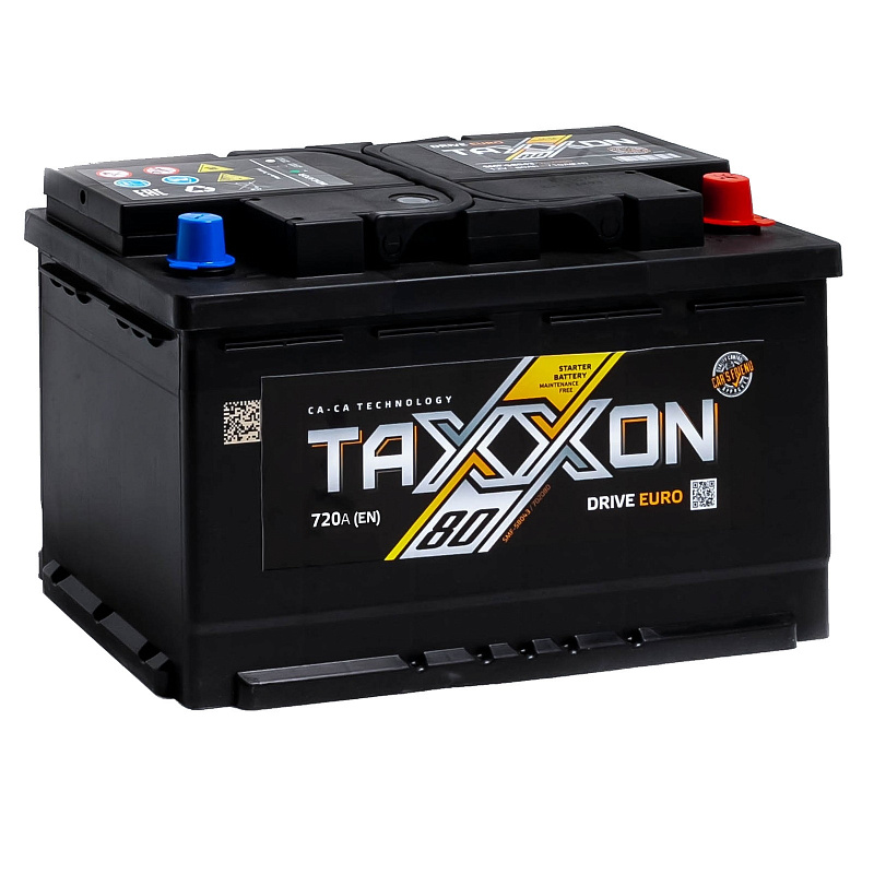 TAXXON DRIVE EURO 80ah R+ (722080)