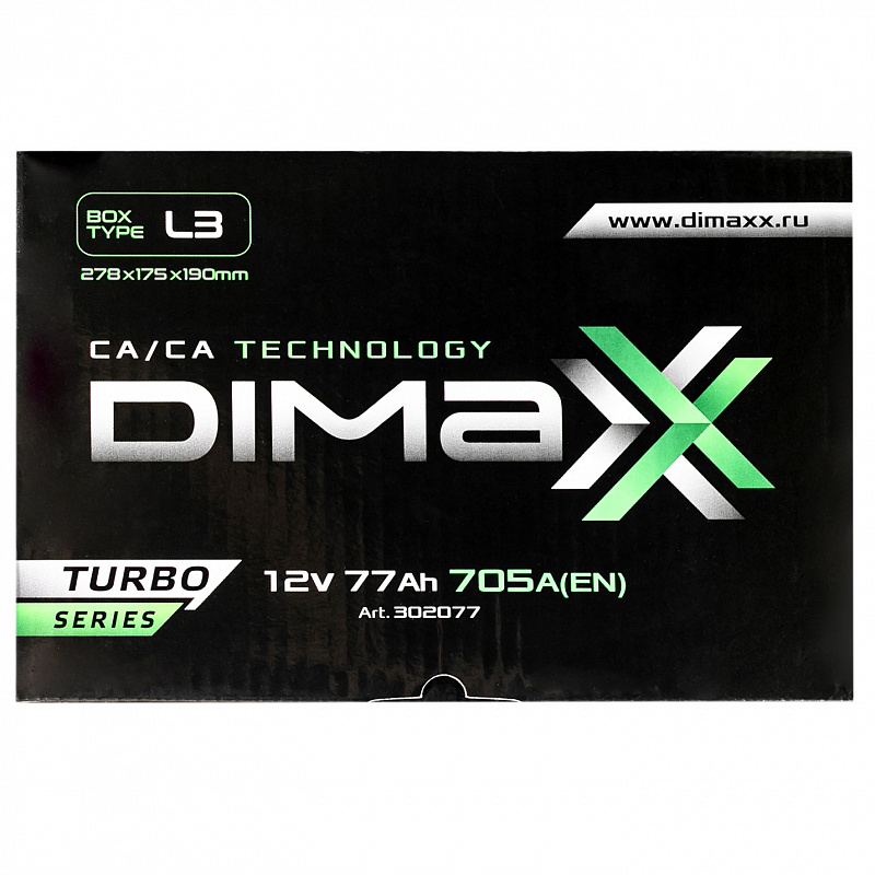 DIMAXX EURO 77ah R+ (302077)
