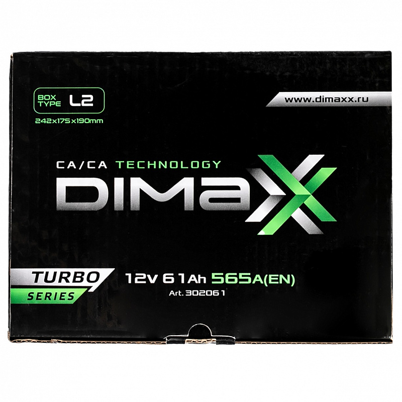 DIMAXX EURO 61ah R+ (302061)