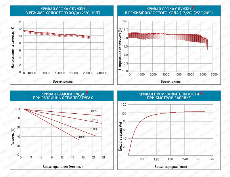 Steco AGM 60ah R+ (806060)