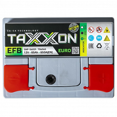 TAXXON EFB EURO 65ah R+ (726065)