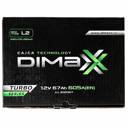 DIMAXX EURO 67ah R+ (302067)