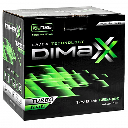 DIMAXX ASIA 81ah L+ (301181)