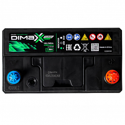DIMAXX ASIA 52ah R+ (301052)
