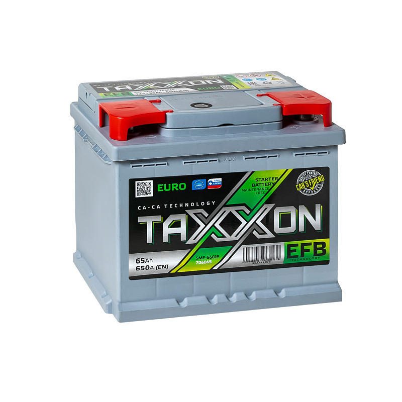 TAXXON EFB EURO 65ah R+ (726065)