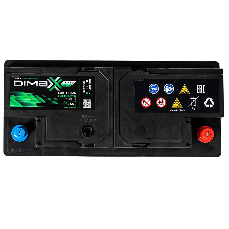 DIMAXX EURO 112ah R+ (320112)
