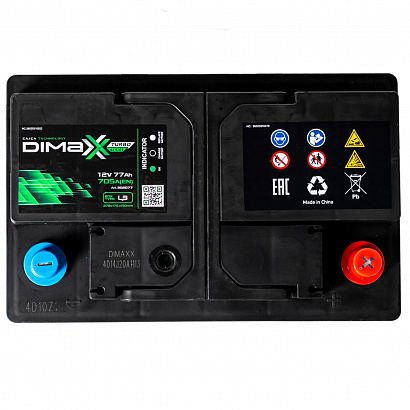 DIMAXX EURO 77ah R+ (302077)