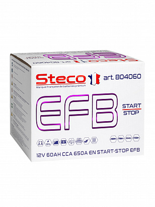 STECO EFB EURO 60R+ (804060)