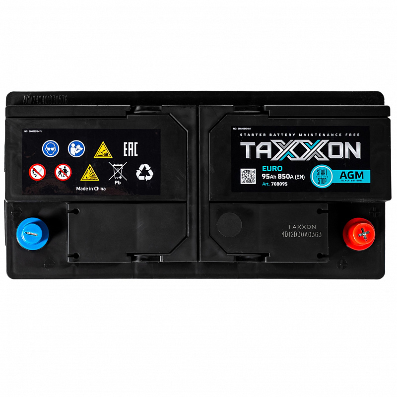 TAXXON AGM EURO 95ah R+ (708095)